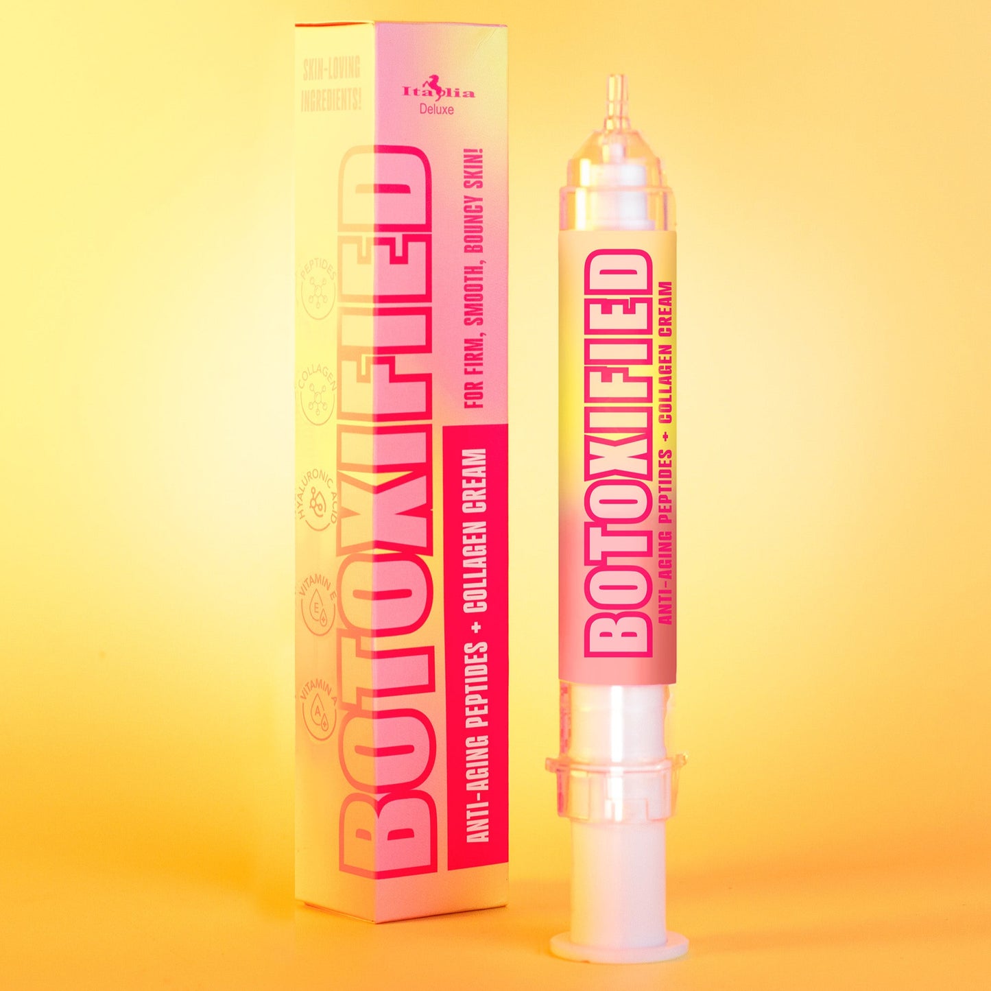 Botoxified Anti-AGING Peptides + Collagen Cream For Firm, Smooth & Bouncy Skin.