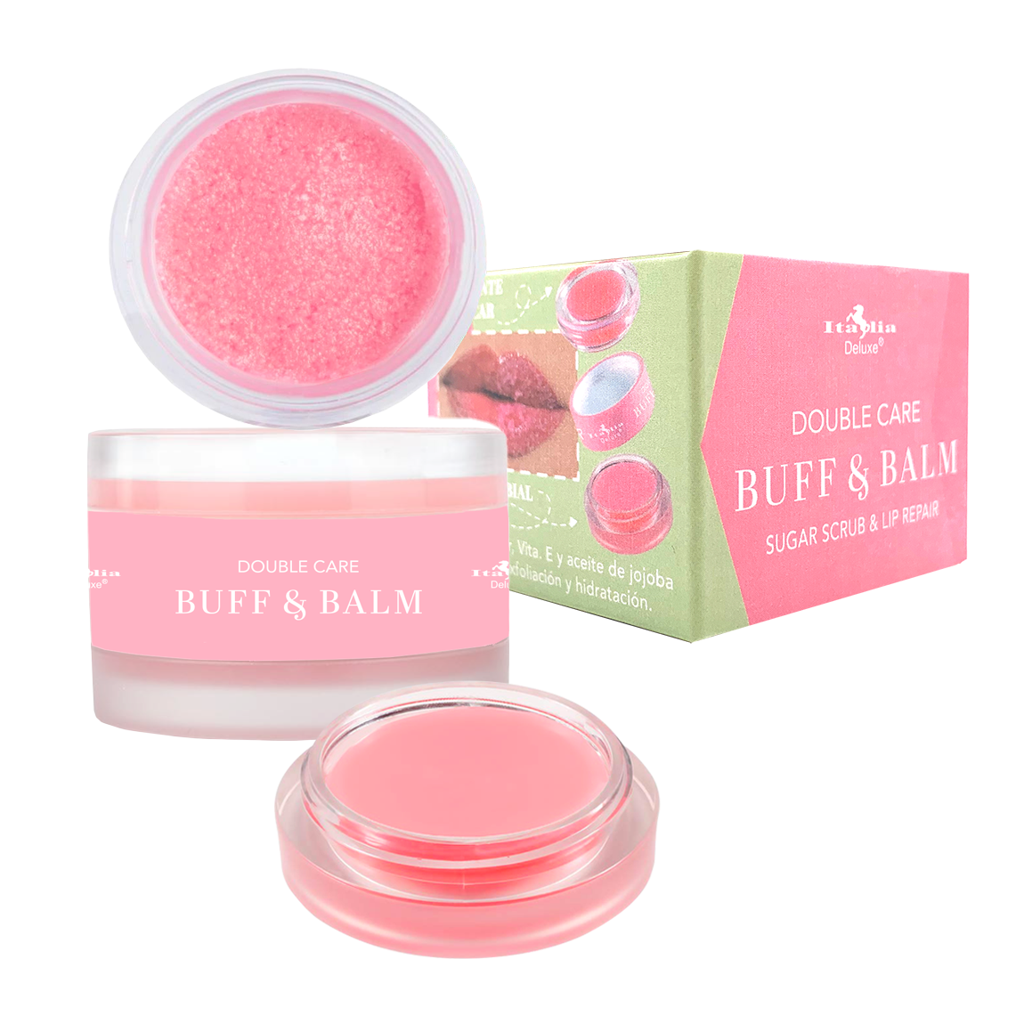 Buff & Balm | Sugar Scrub & Lip Repair