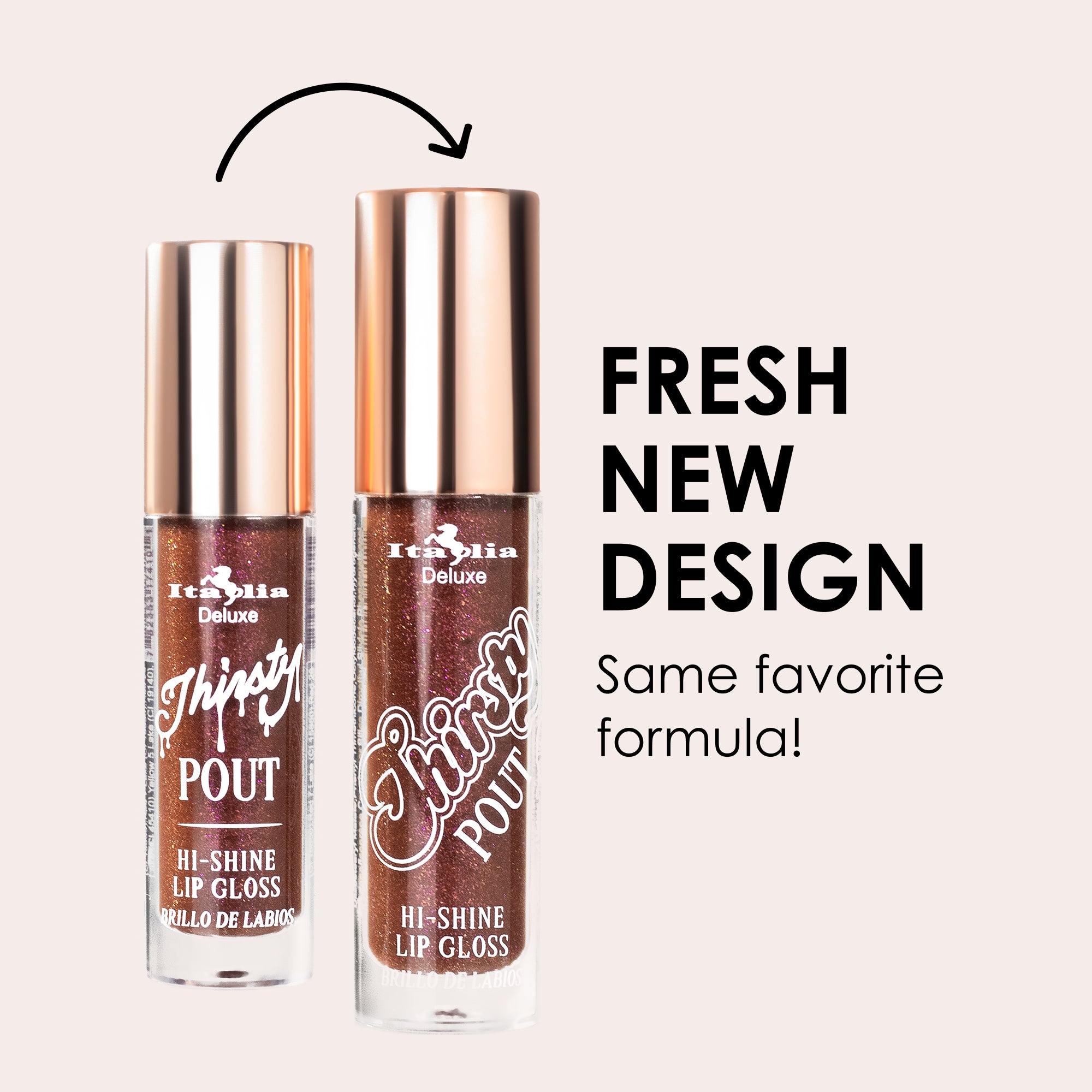 Thirsty Pout Hi-Shine Lip Gloss | Italia Deluxe Makeup