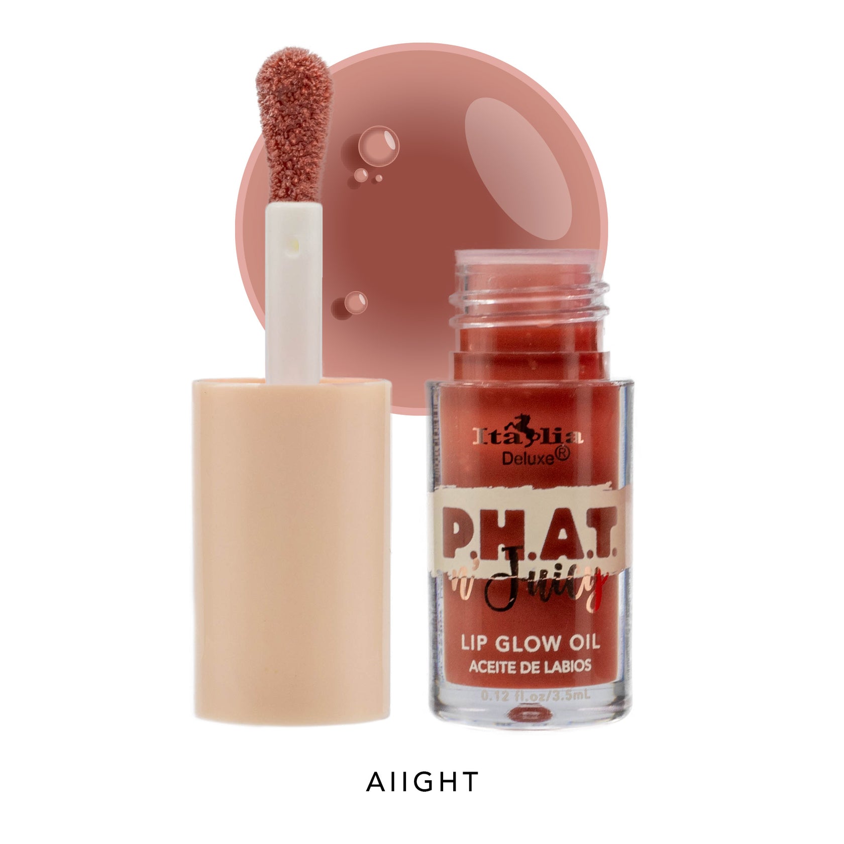 Italia Deluxe Makeup P.H.A.T N' Juicy Lip Glow Oil