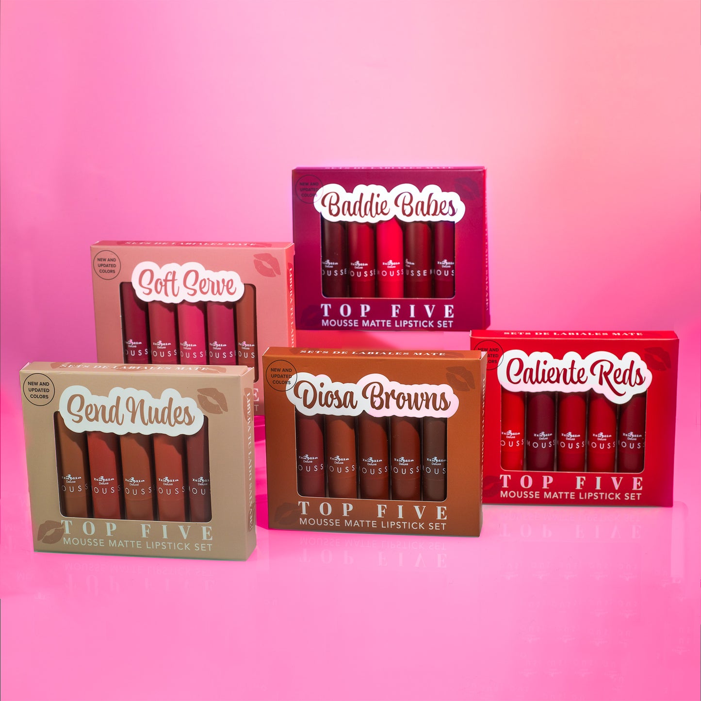 Mousse Matte Lipstick - Top Five Sets