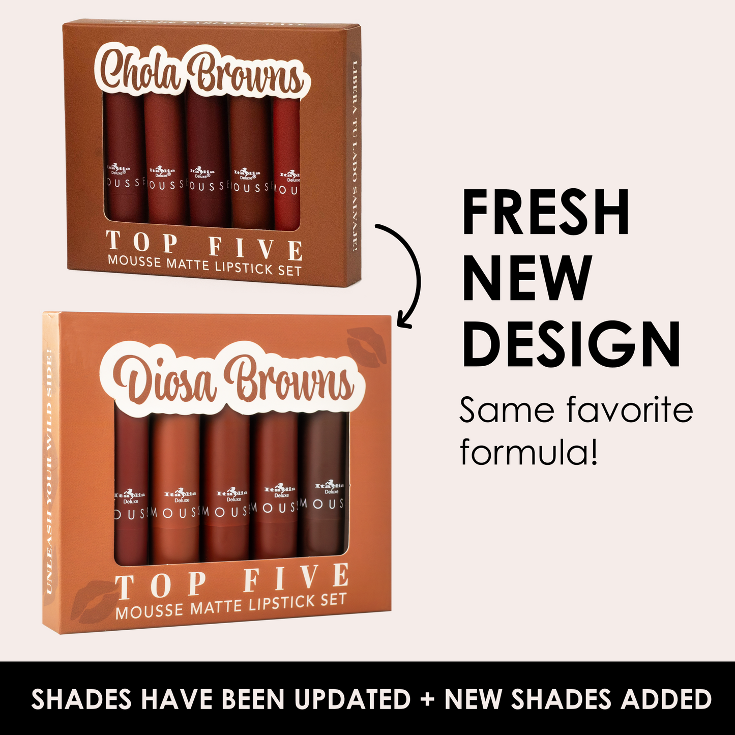 Mousse Matte Lipstick - Top Five Sets