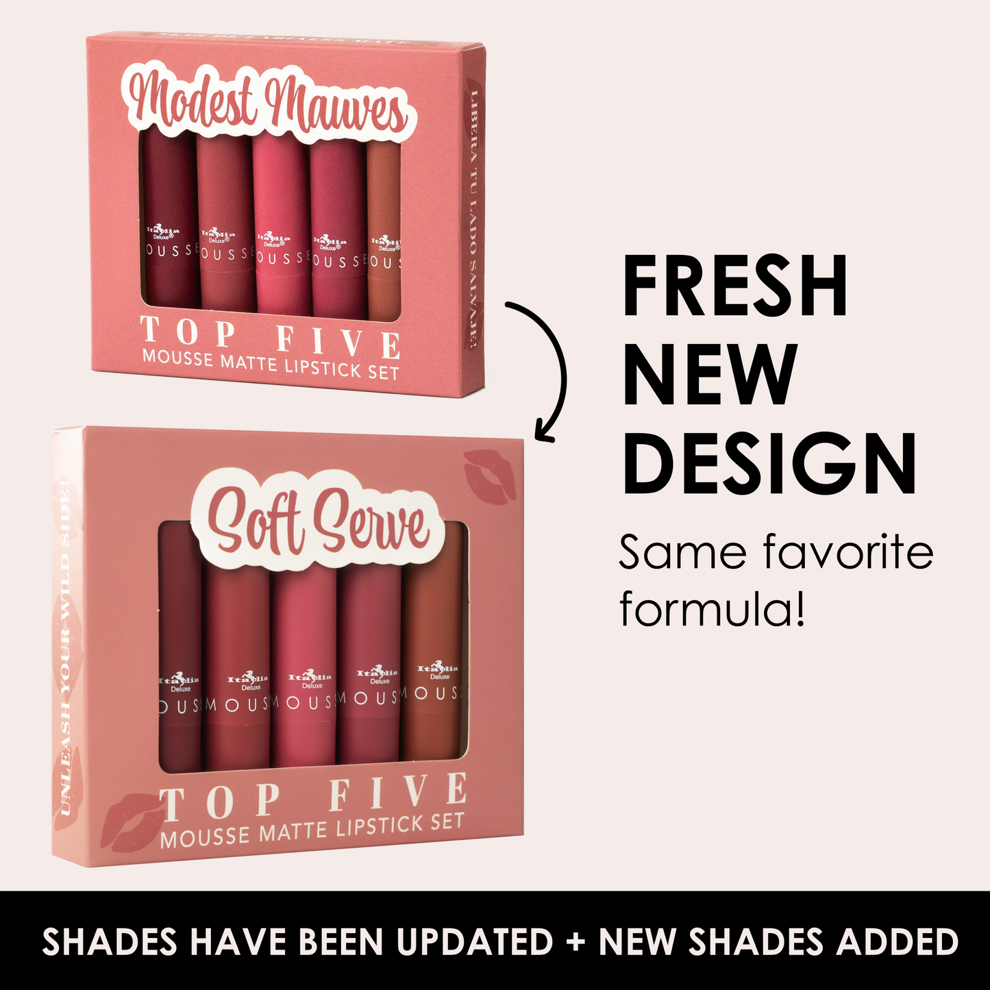 Mousse Matte Lipstick - Top Five Sets