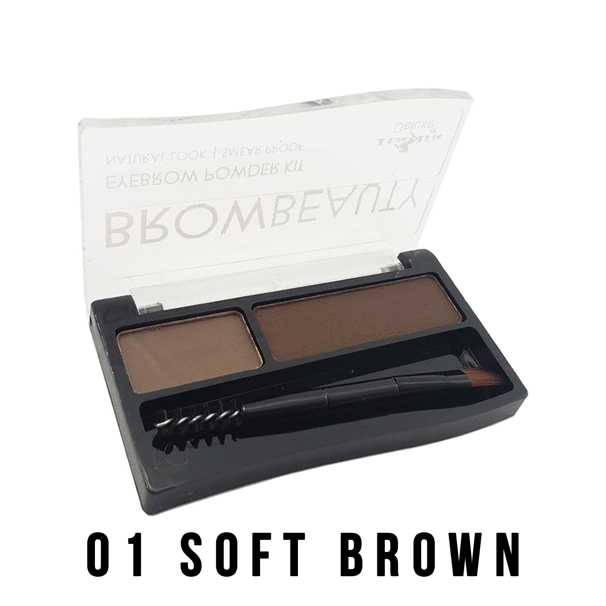 BrowBeauty Eyebrow Powder Kit Italia Deluxe Makeup