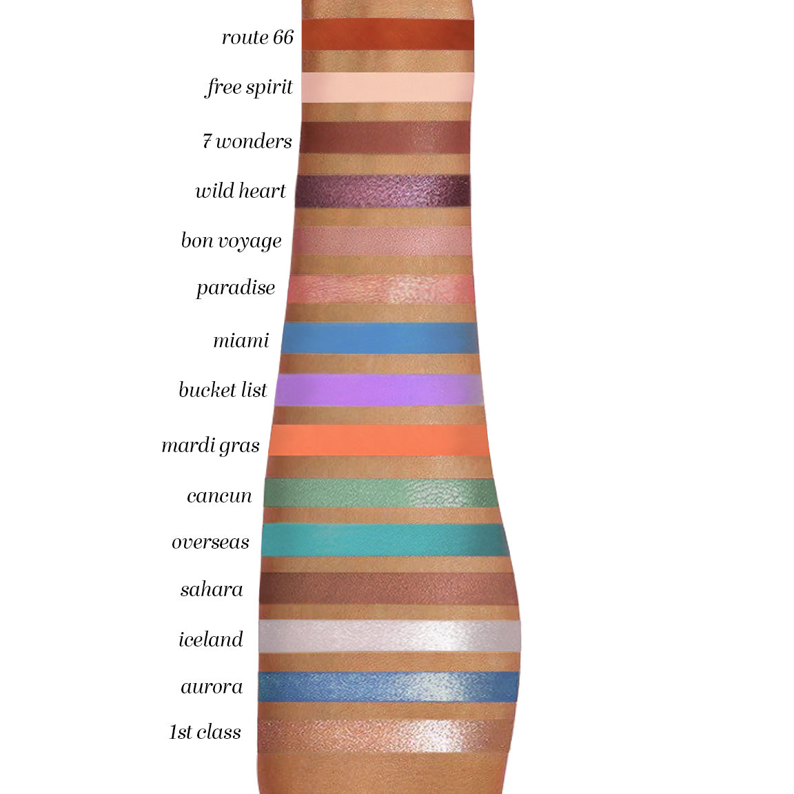 Wanderlust Palette