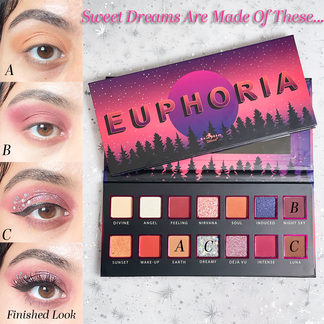 Italia Deluxe Makeup Euphoria Palette